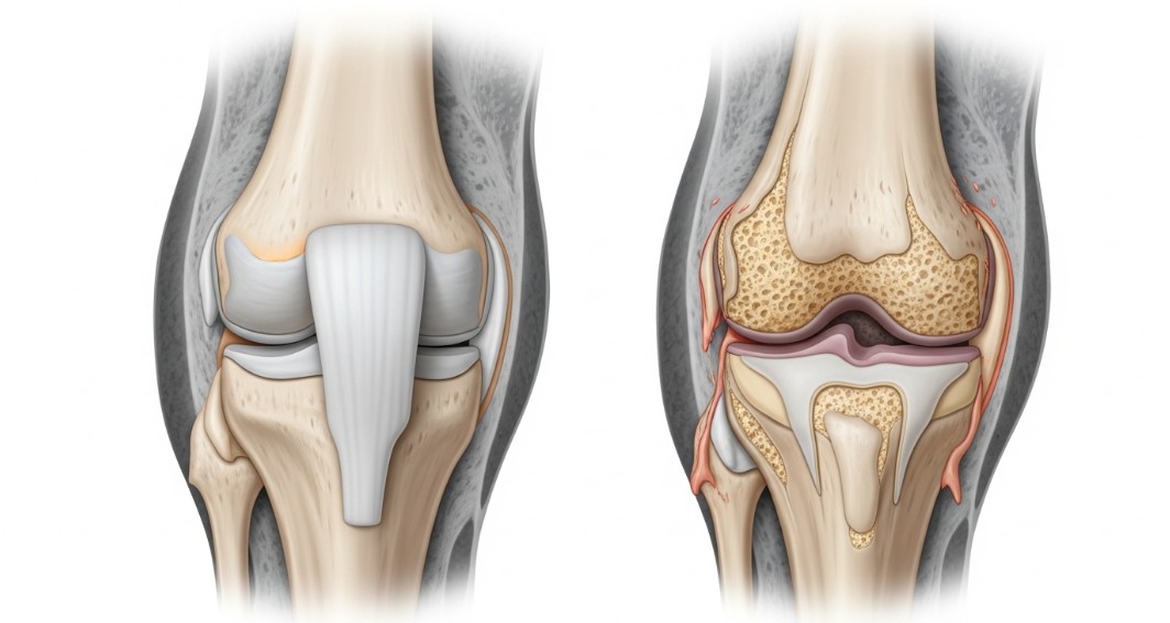 Ilustrasi atlet mengambil suplemen untuk pencegahan sakit sendi.